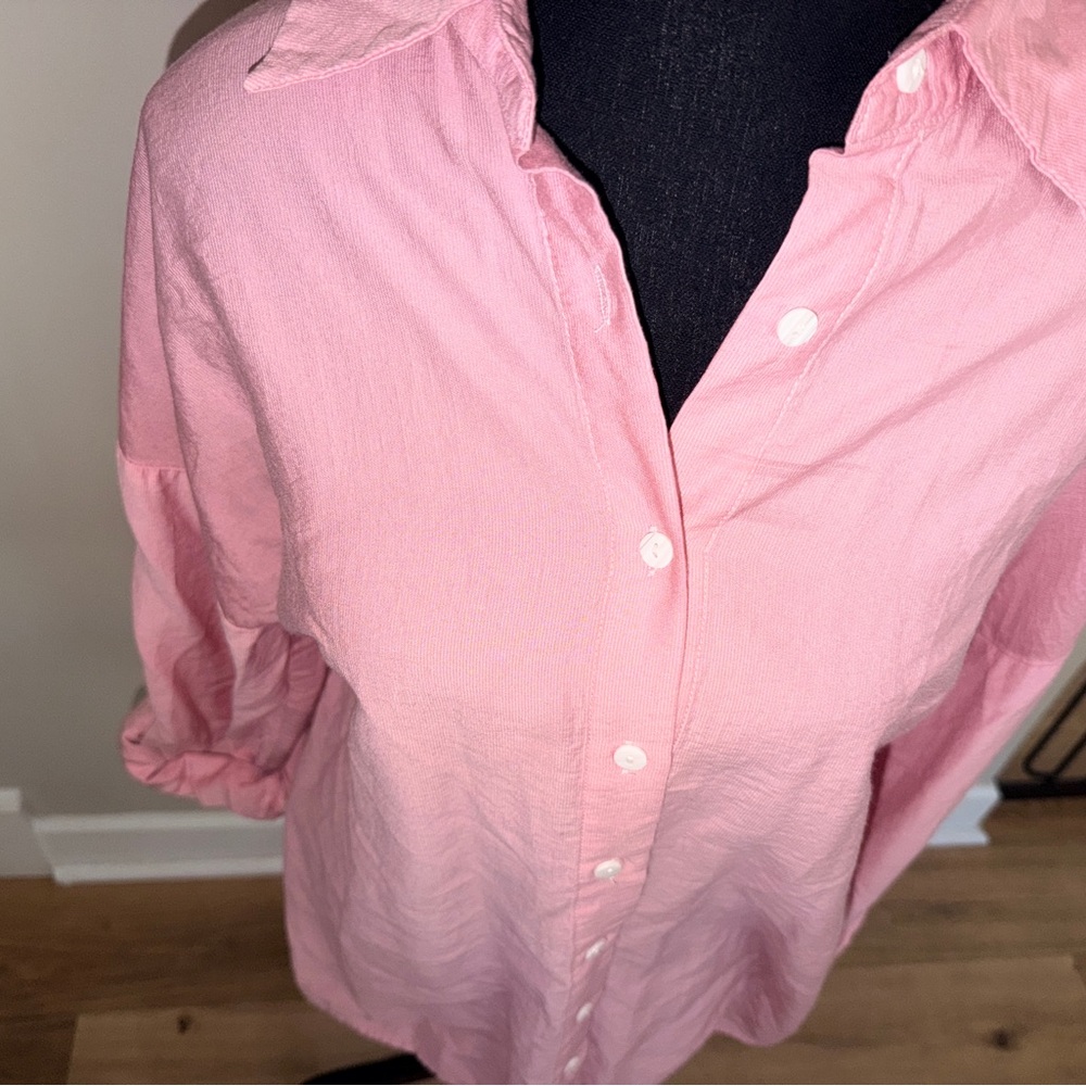 Princess Polly Long Sleeve Button-Down Shirt - Picture 6 of 8